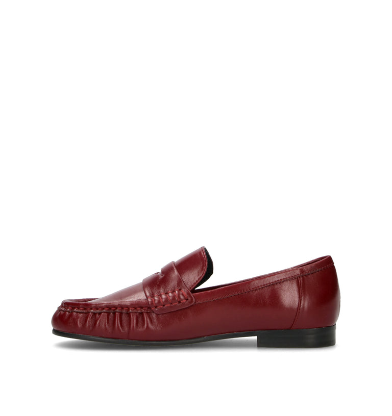 BIBI LOU Mocassino donna rosso in pelle