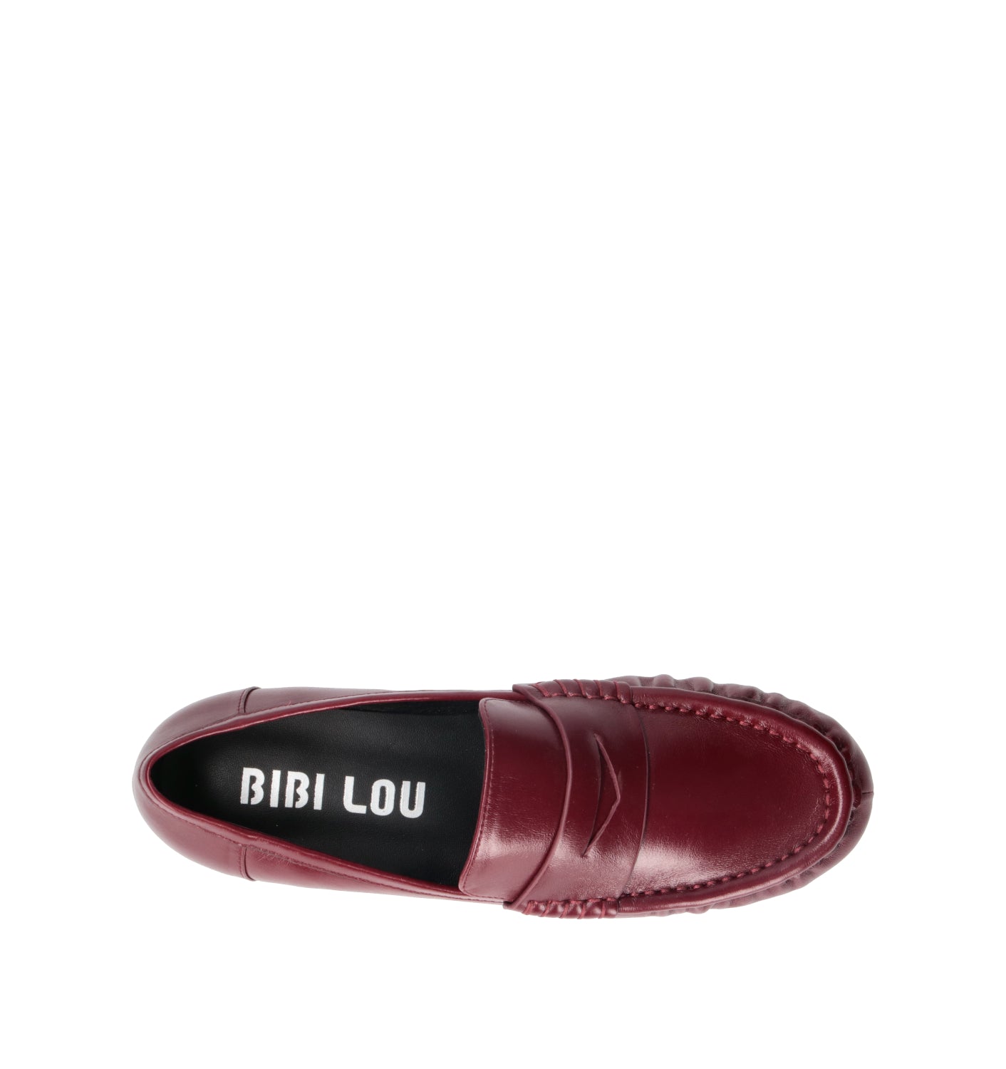 BIBI LOU Mocassino donna rosso in pelle