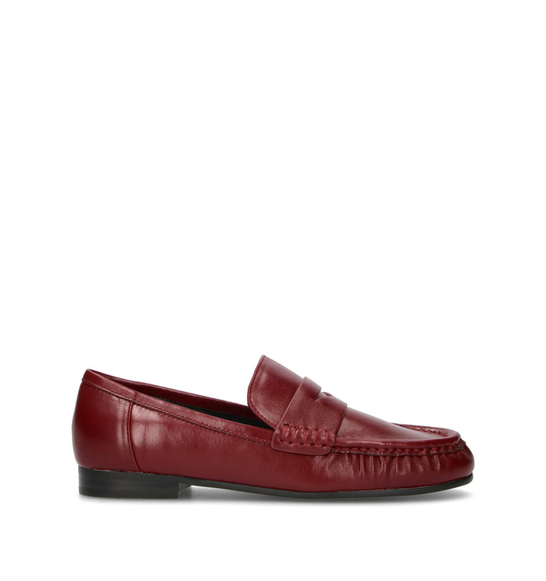 BIBI LOU Mocassino donna rosso in pelle