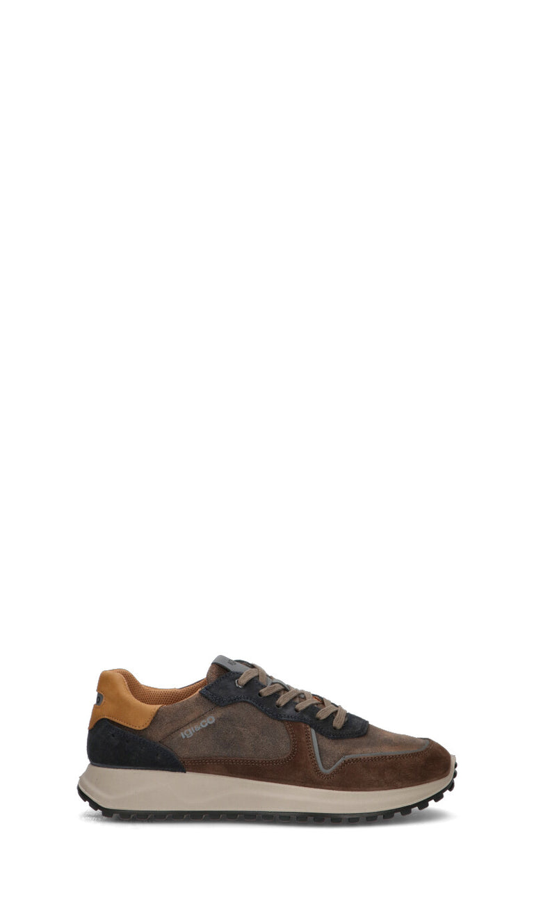 IGI&CO Sneaker uomo marrone in suede