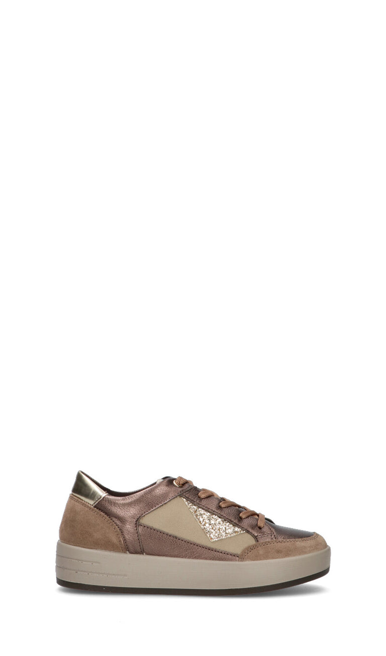 IGI&CO Sneaker donna bronzo in pelle