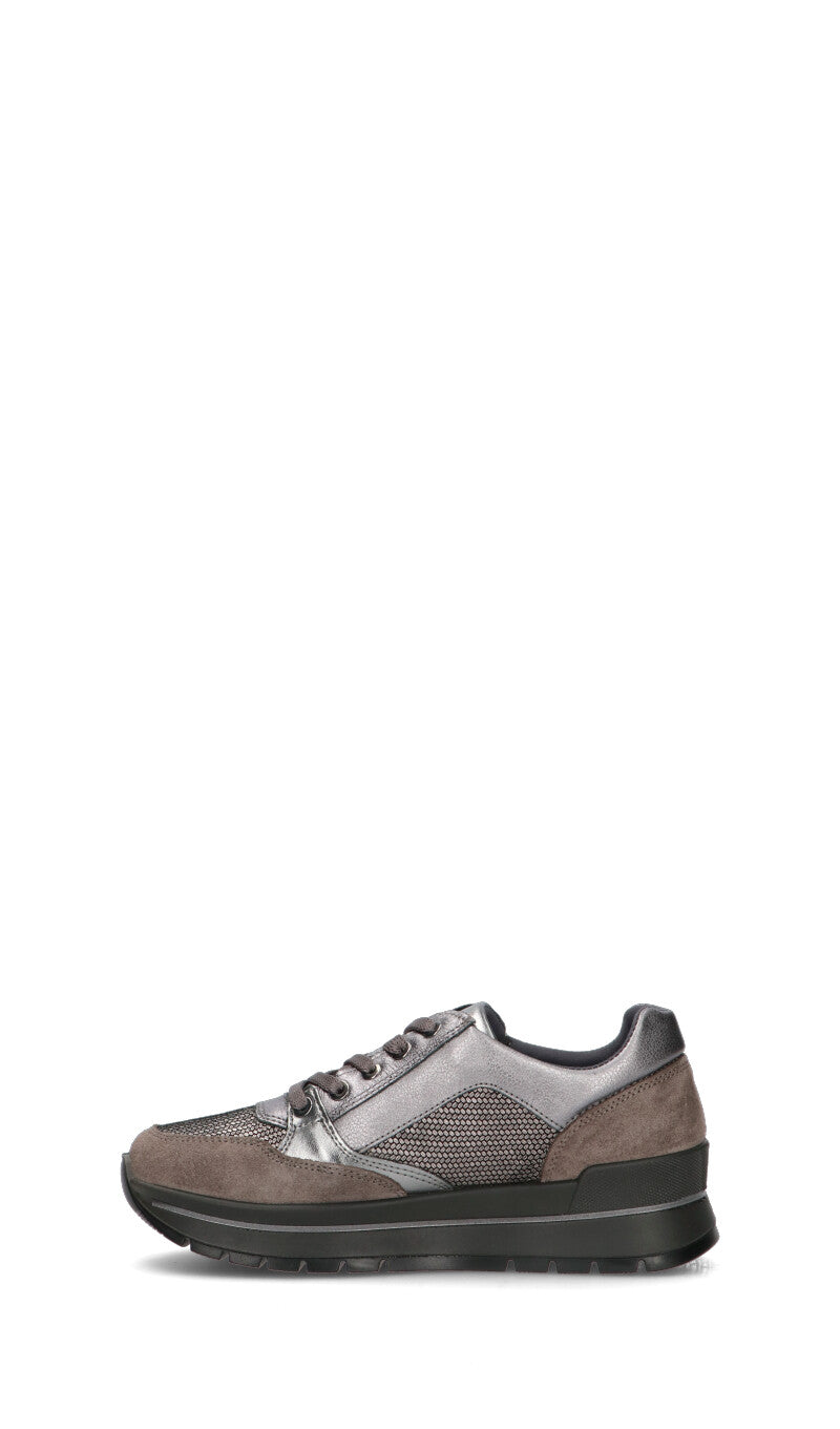 IGI&CO Sneaker donna grigia in pelle