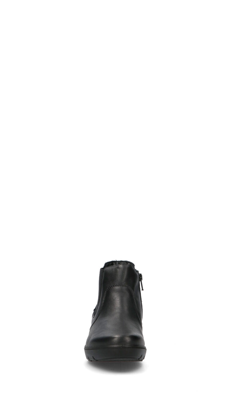 ENVAL Scarpa comfort donna nera in pelle