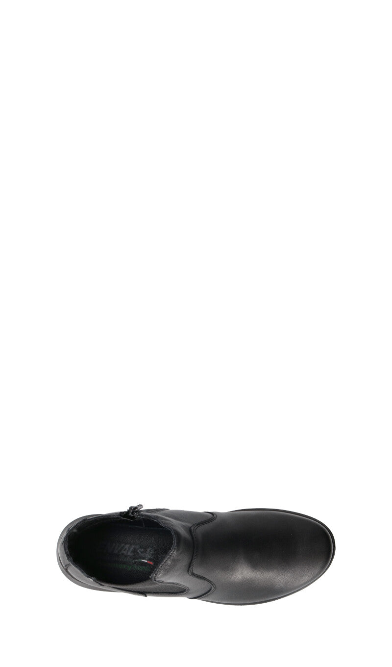 ENVAL Scarpa comfort donna nera in pelle