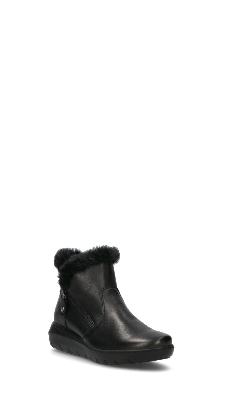 ENVAL Scarpa comfort donna nera in pelle