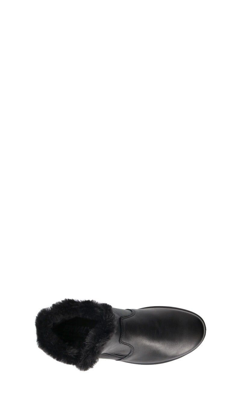ENVAL Scarpa comfort donna nera in pelle