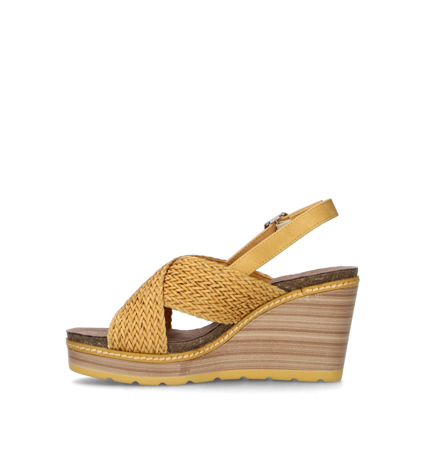 XTI FOOTWEAR Sandalo donna giallo