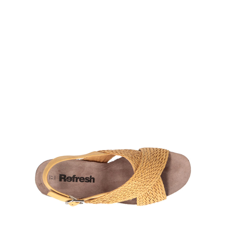 XTI FOOTWEAR Sandalo donna giallo