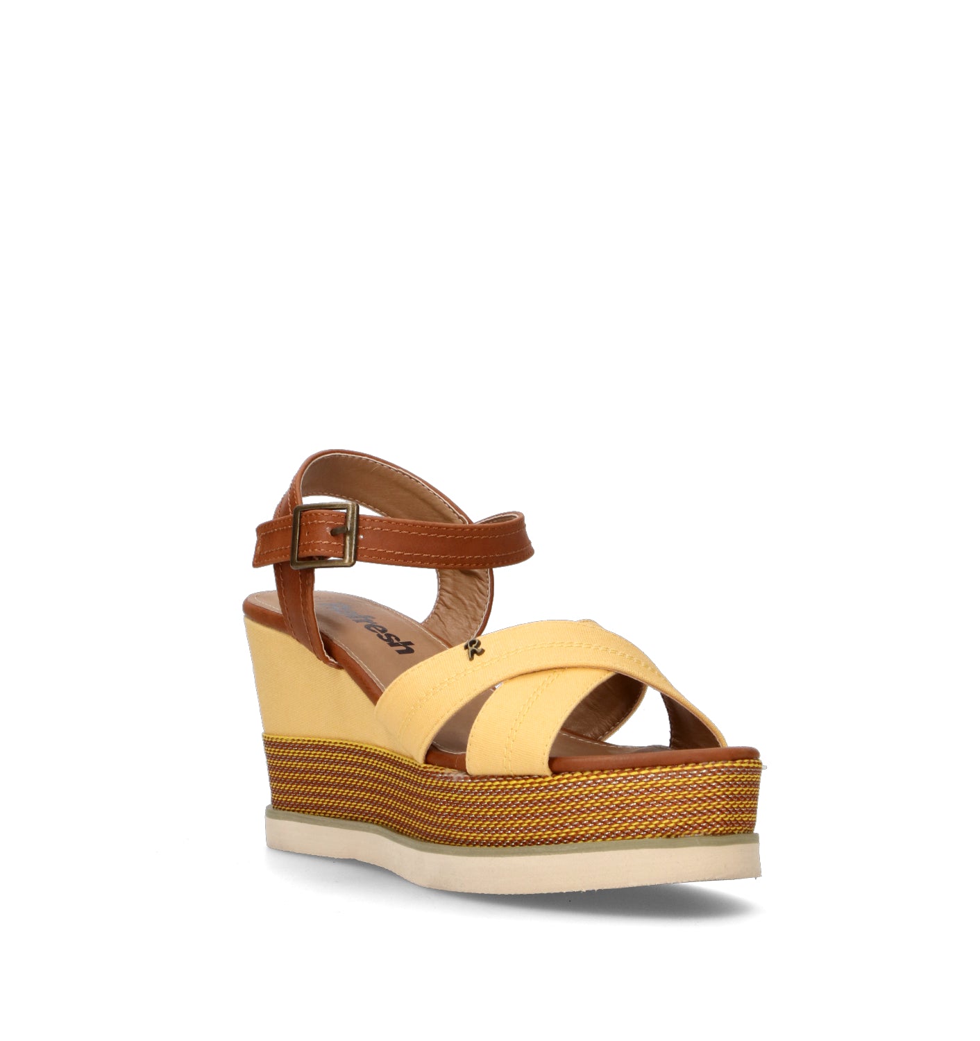 XTI FOOTWEAR Sandalo donna giallo
