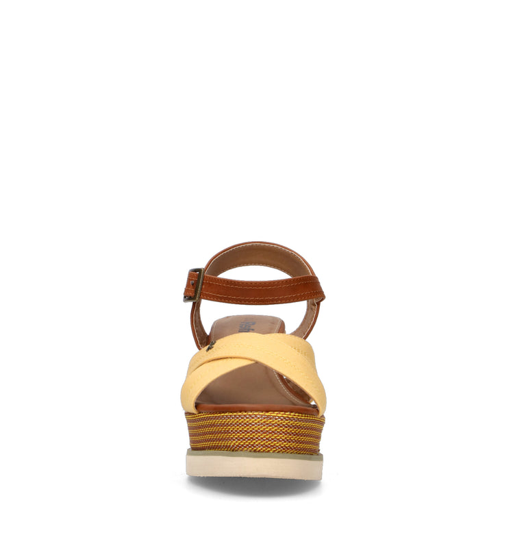 XTI FOOTWEAR Sandalo donna giallo