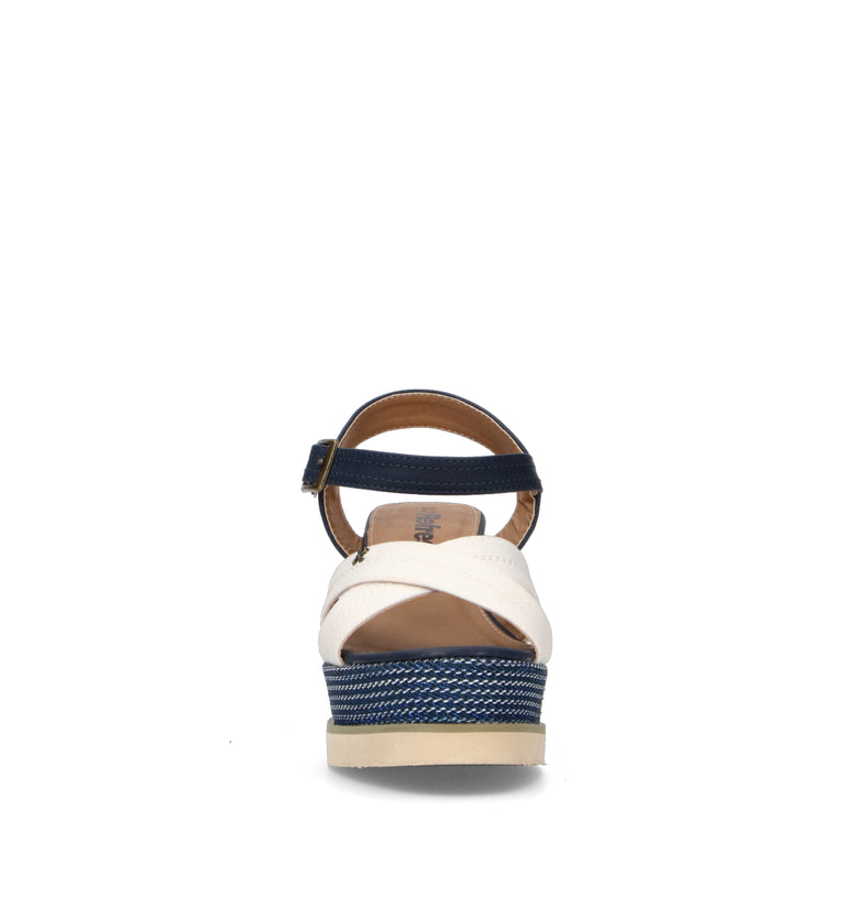 XTI FOOTWEAR Sandalo donna bianco/blu