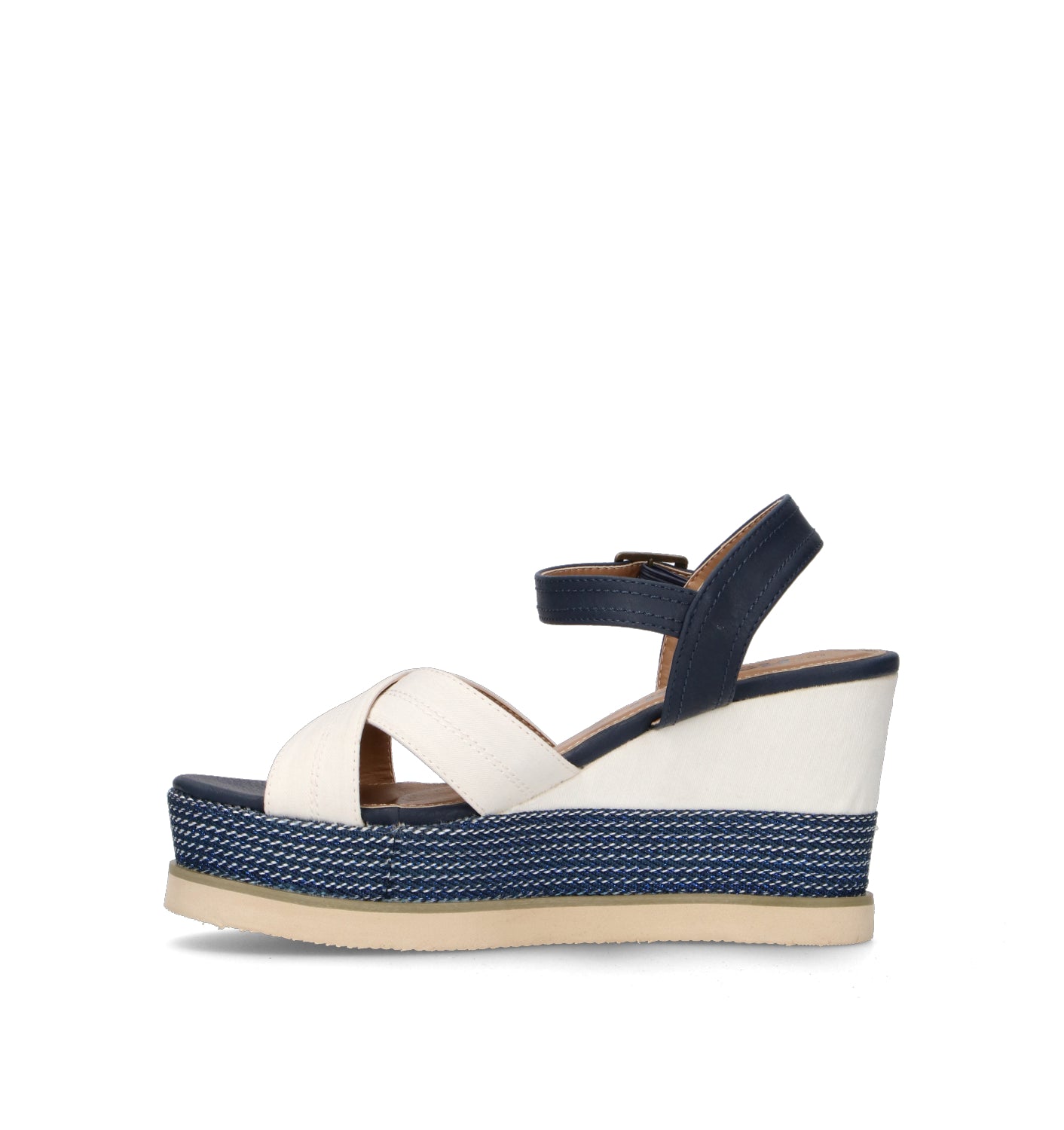 XTI FOOTWEAR Sandalo donna bianco/blu