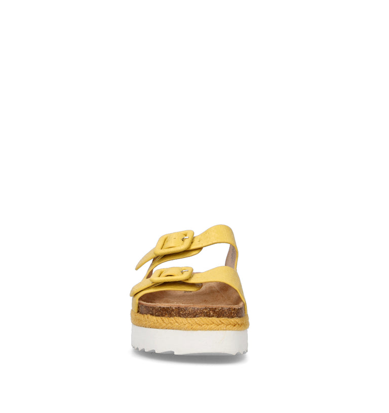 XTI FOOTWEAR Ciabatta donna gialla