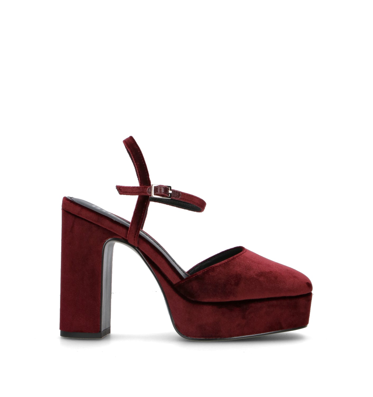 BIBI LOU Sandalo donna rosso in velluto
