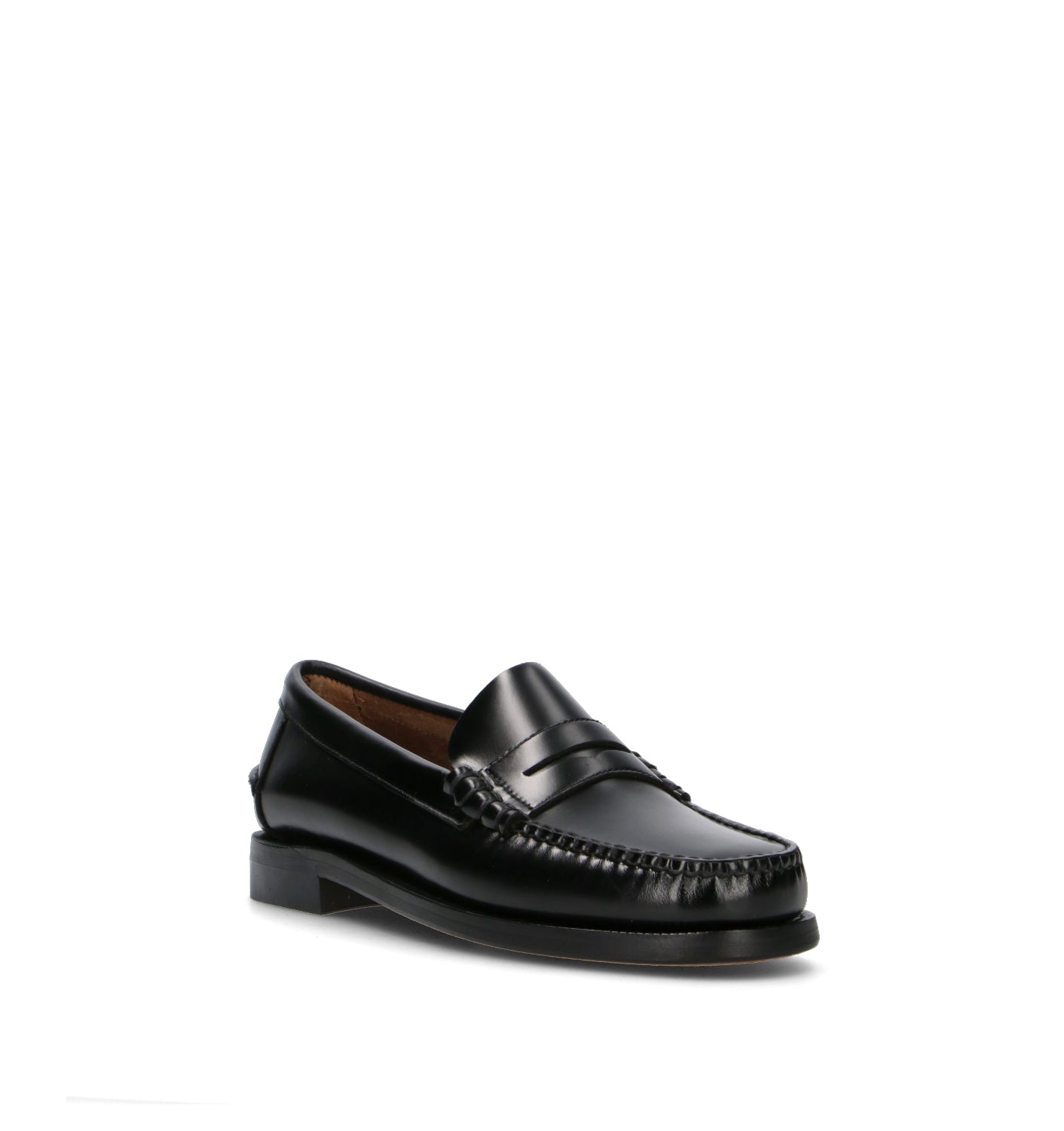 SEBAGO Mocassino donna nero in pelle