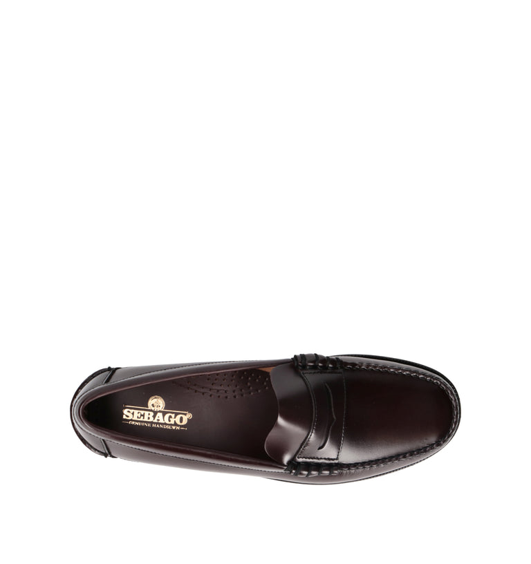 SEBAGO Mocassino uomo burgundy in pelle