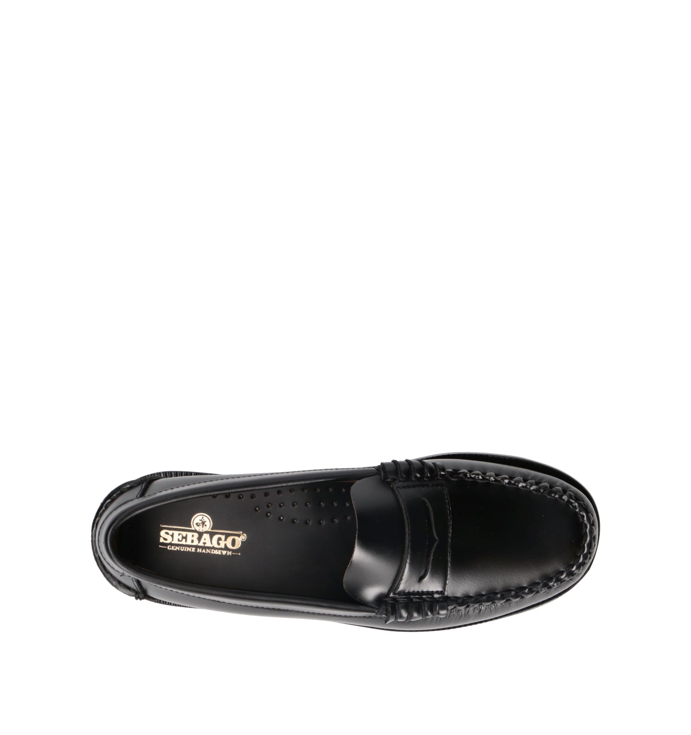 SEBAGO Mocassino donna nero in pelle