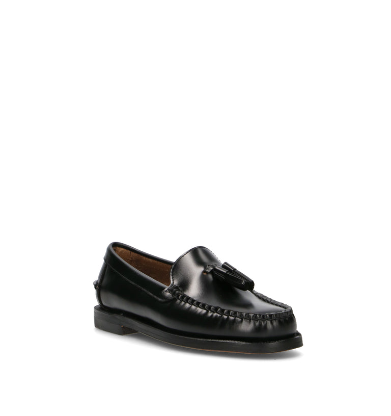 SEBAGO Mocassino donna nero in pelle