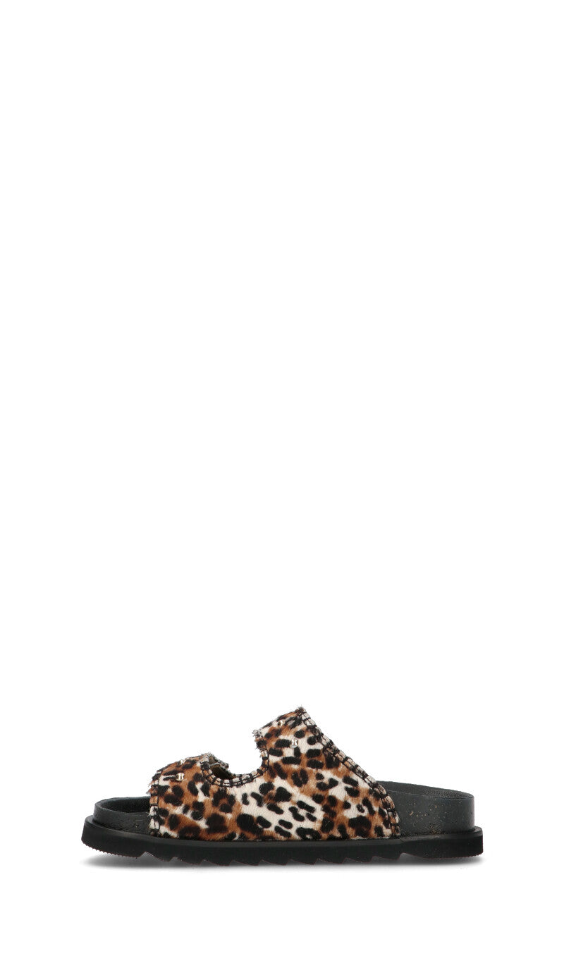 FREEDOM Ciabatta donna maculata in cavallino