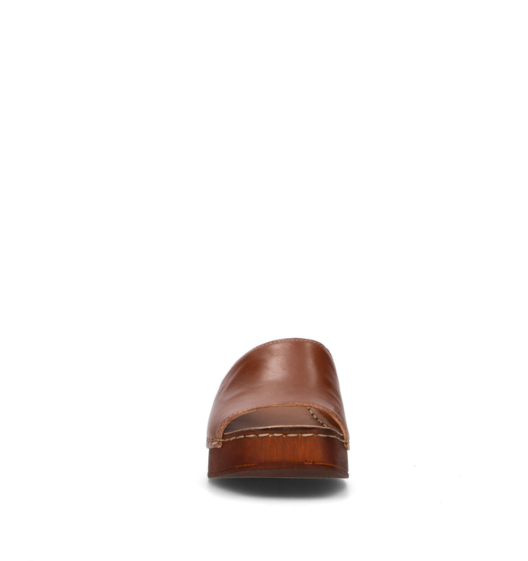 VARIOPINTO Sandalo donna cognac in pelle