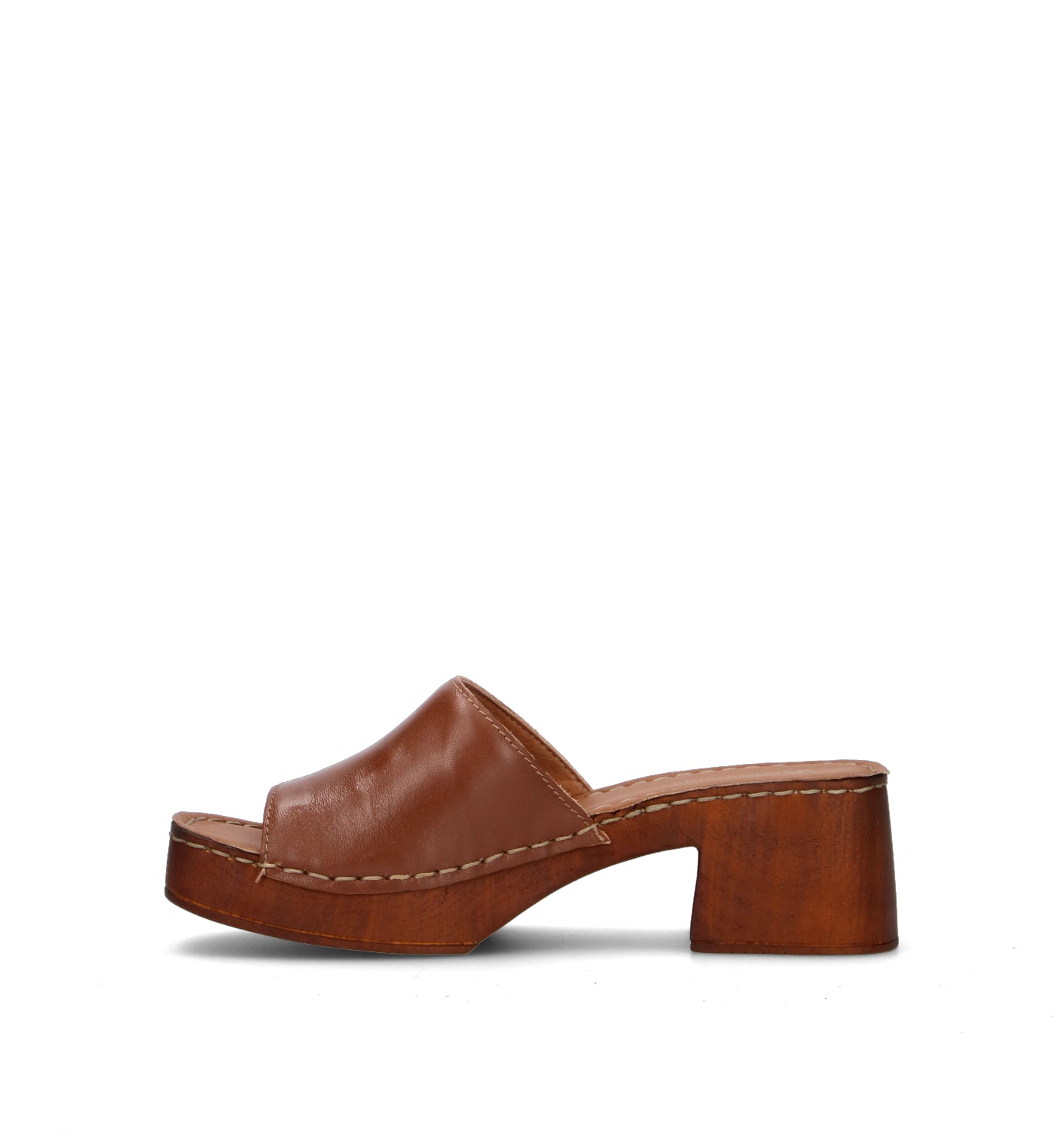 VARIOPINTO Sandalo donna cognac in pelle