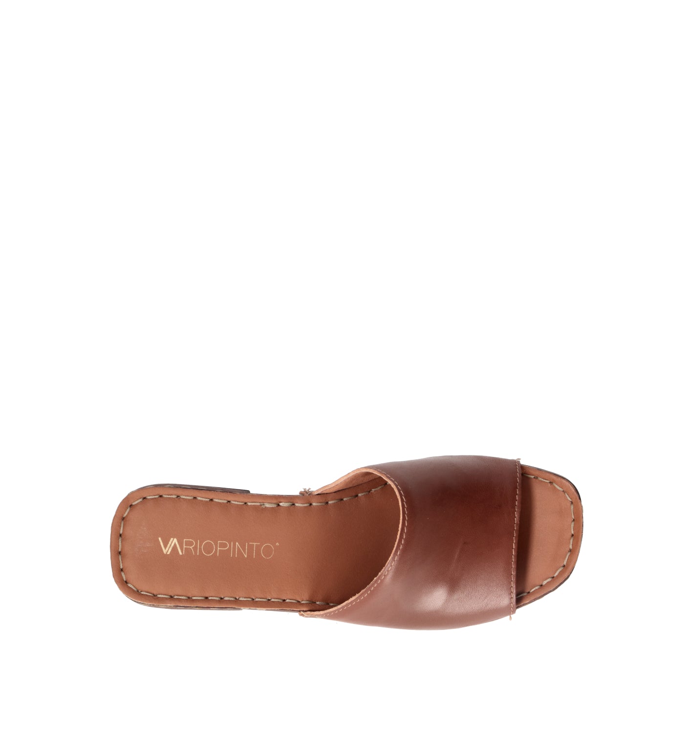 VARIOPINTO Sandalo donna cognac in pelle