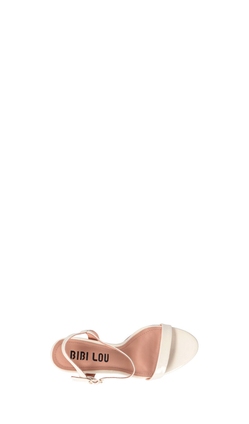 BIBI LOU Sandalo donna bianca in pelle
