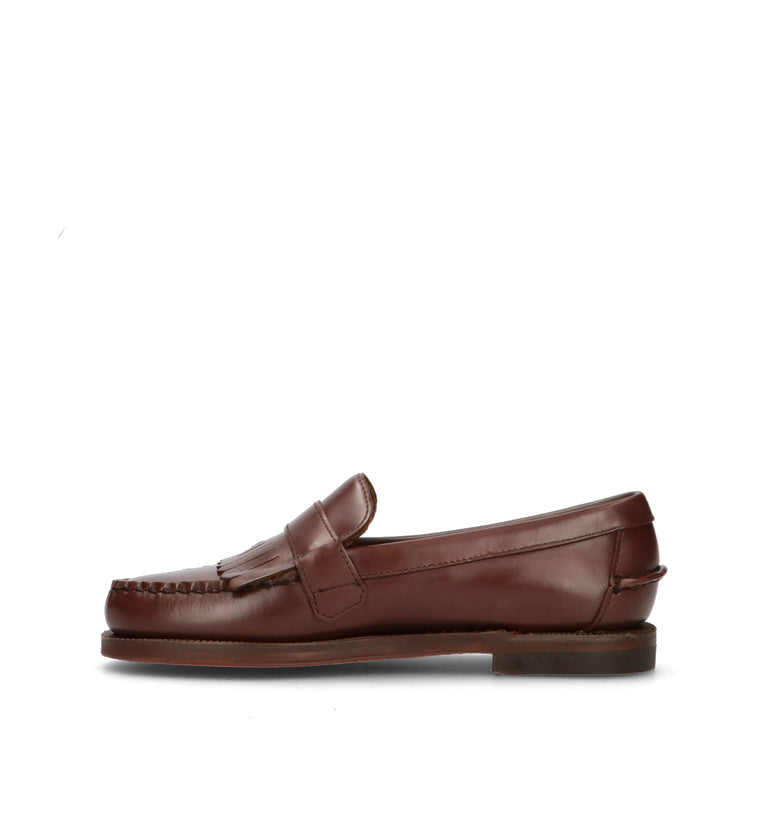 SEBAGO Mocassino donna marrone in pelle