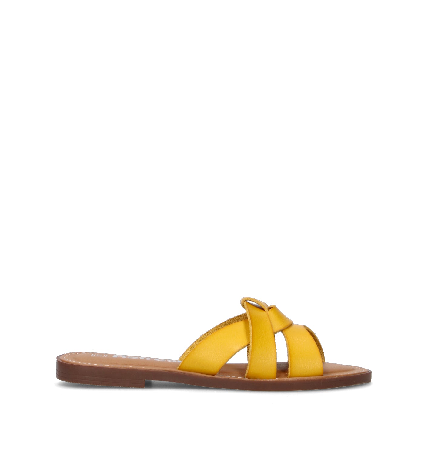 XTI FOOTWEAR Ciabatta donna gialla
