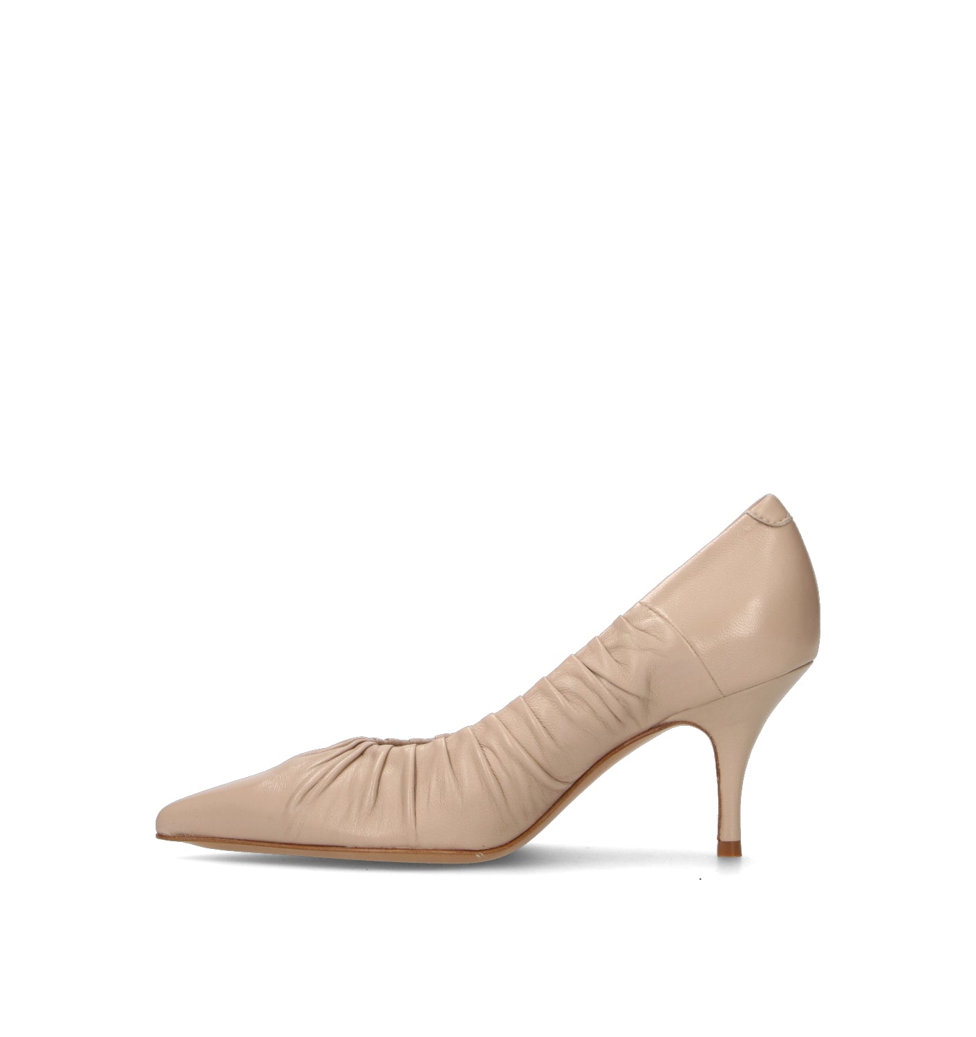 GUGLIELMO ROTTA Décolleté donna taupe in pelle