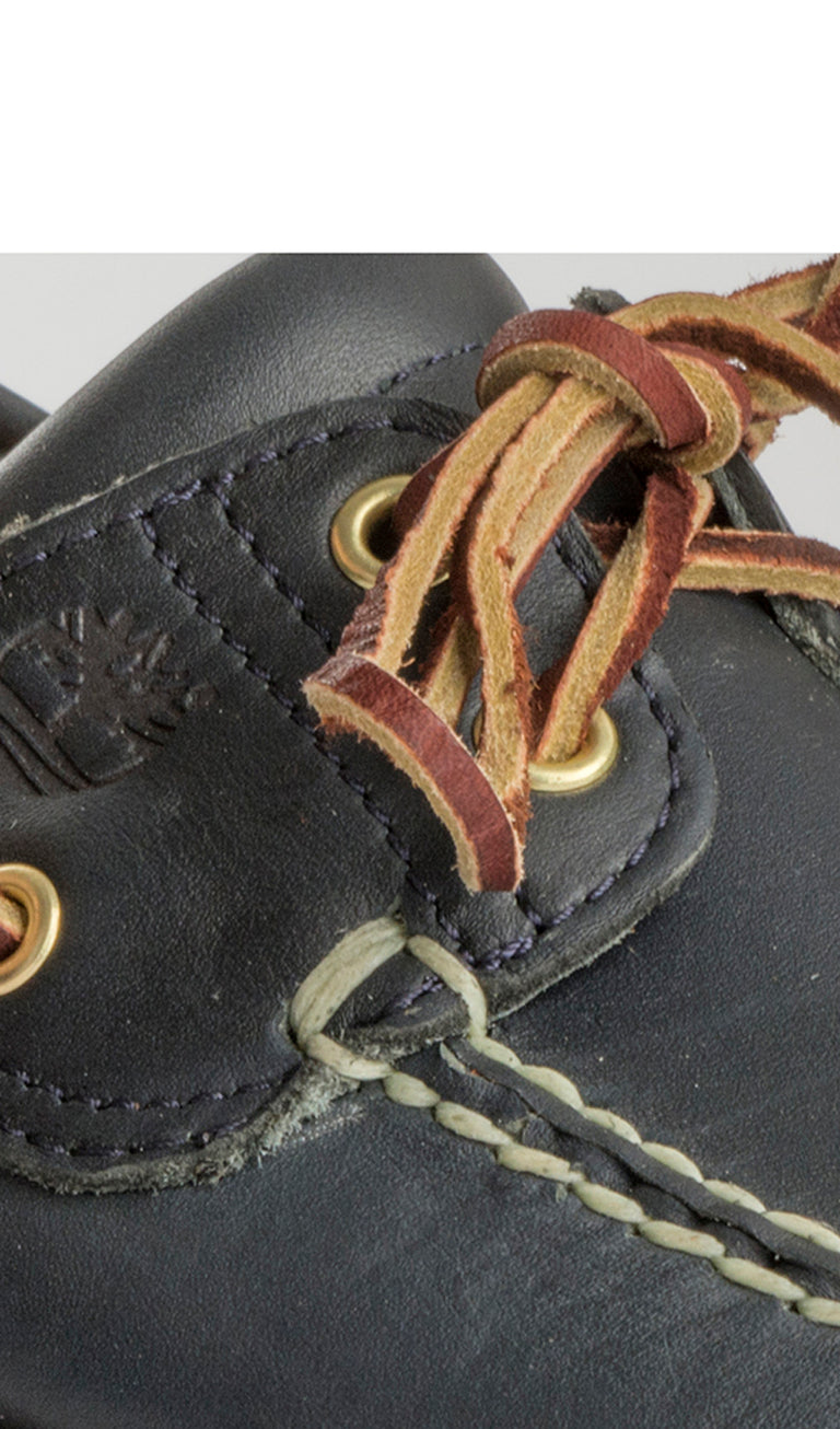 TIMBERLAND Scarpa barca uomo blu scuro in pelle