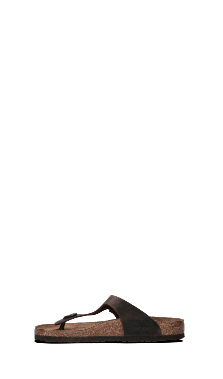 BIRKENSTOCK Ciabatta uomo marrone