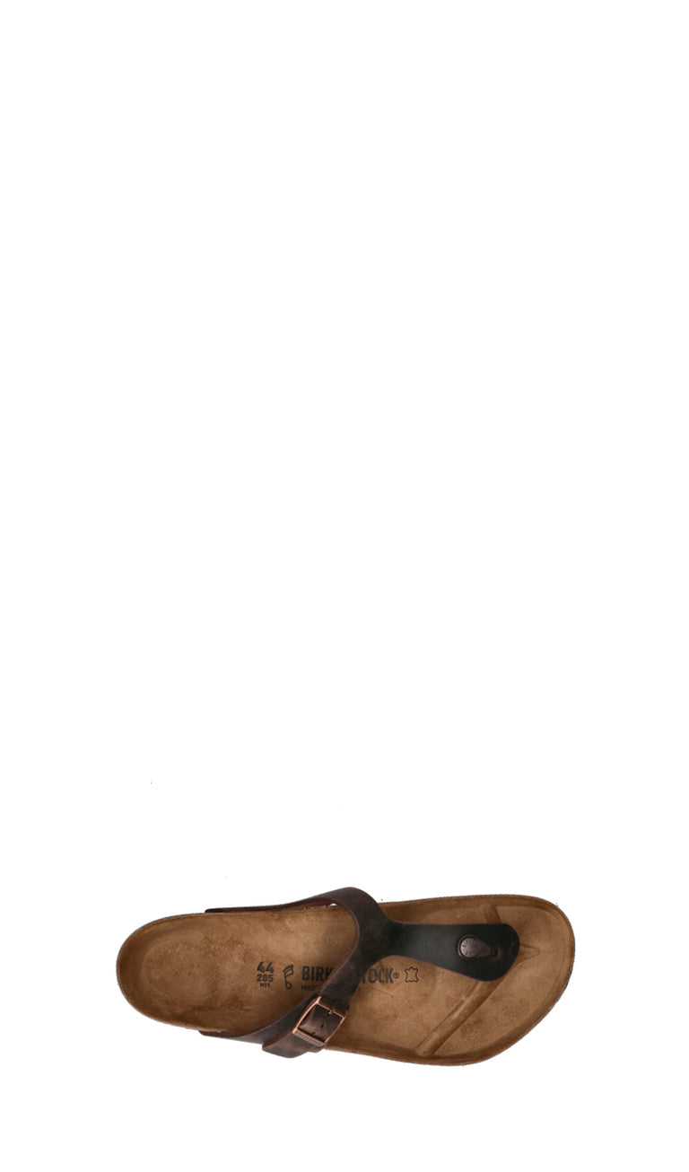 BIRKENSTOCK Ciabatta uomo marrone