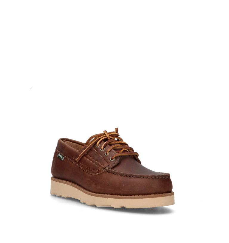 SEBAGO Stringata uomo marrone in pelle