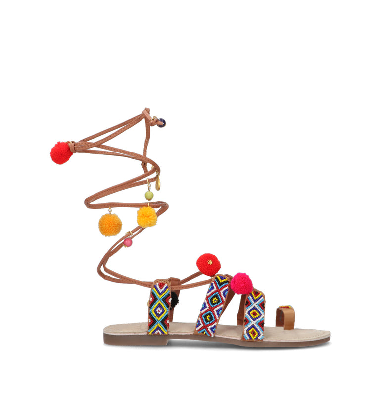 GIOSEPPO Sandalo donna multicolor