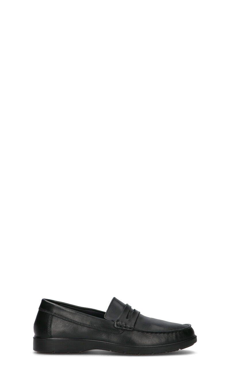 IGI&CO Mocassino uomo nero in pelle