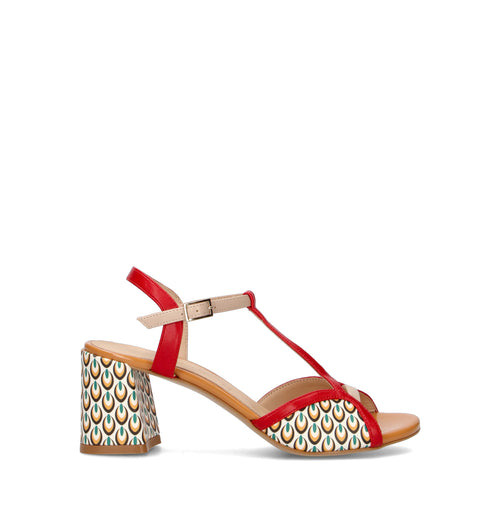 ALLESSENZA Sandalo donna multicolor