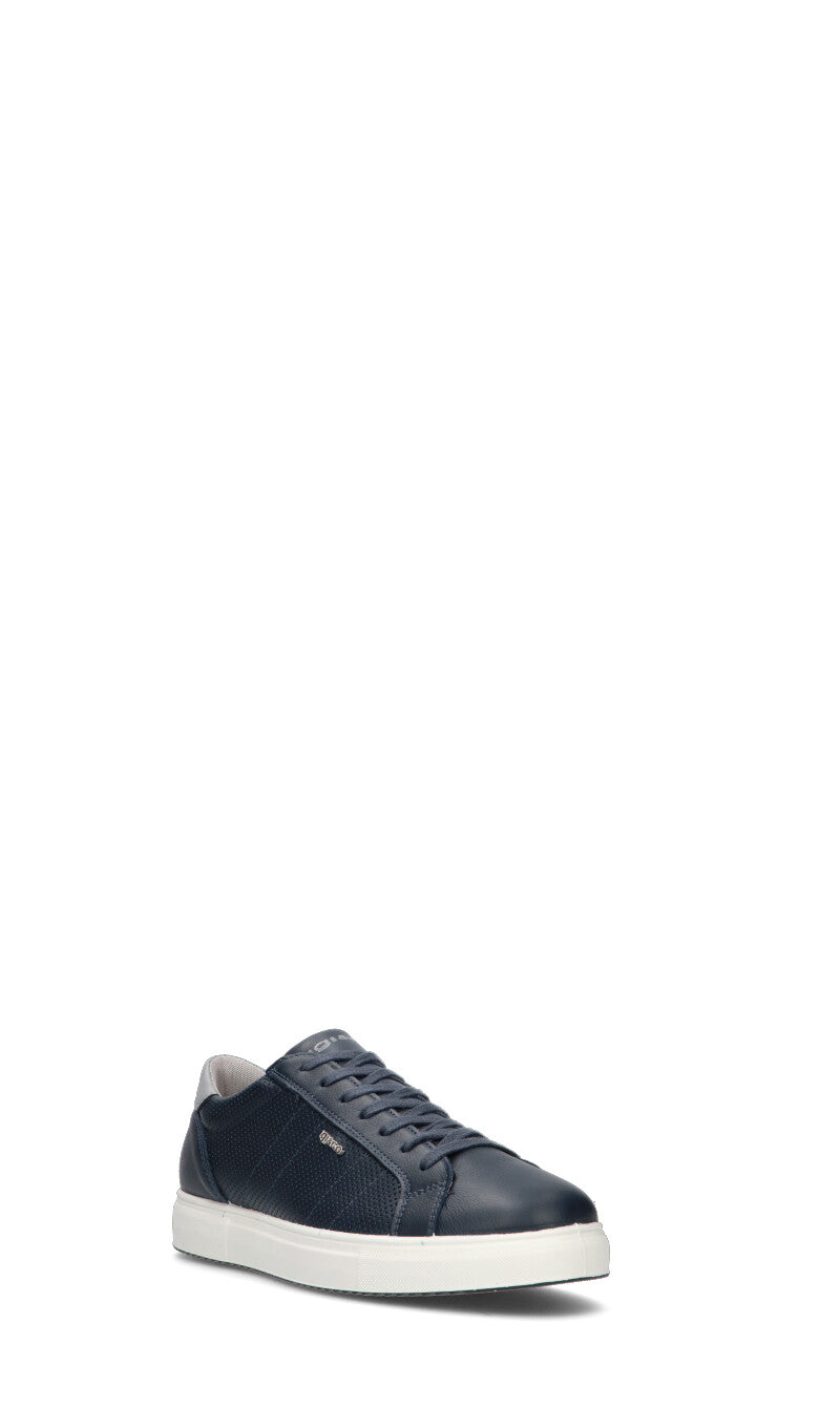 IGI&CO Sneaker uomo blu in pelle