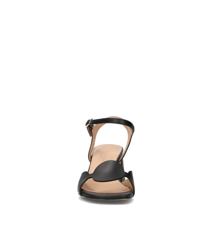 ALLESSENZA Sandalo donna nero