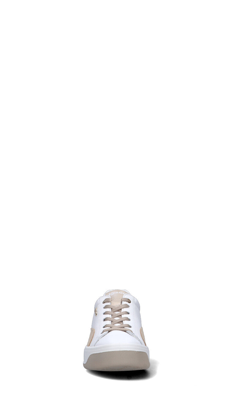IGI&CO Sneaker donna bianca/beige in pelle