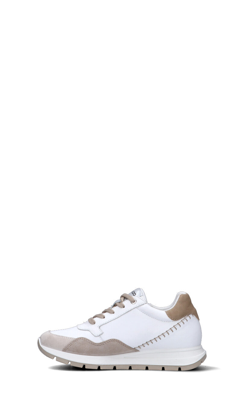 IGI&CO Sneaker donna bianca/beige in pelle
