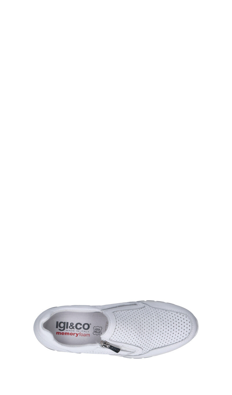 IGI&CO Sneaker donna bianca in pelle