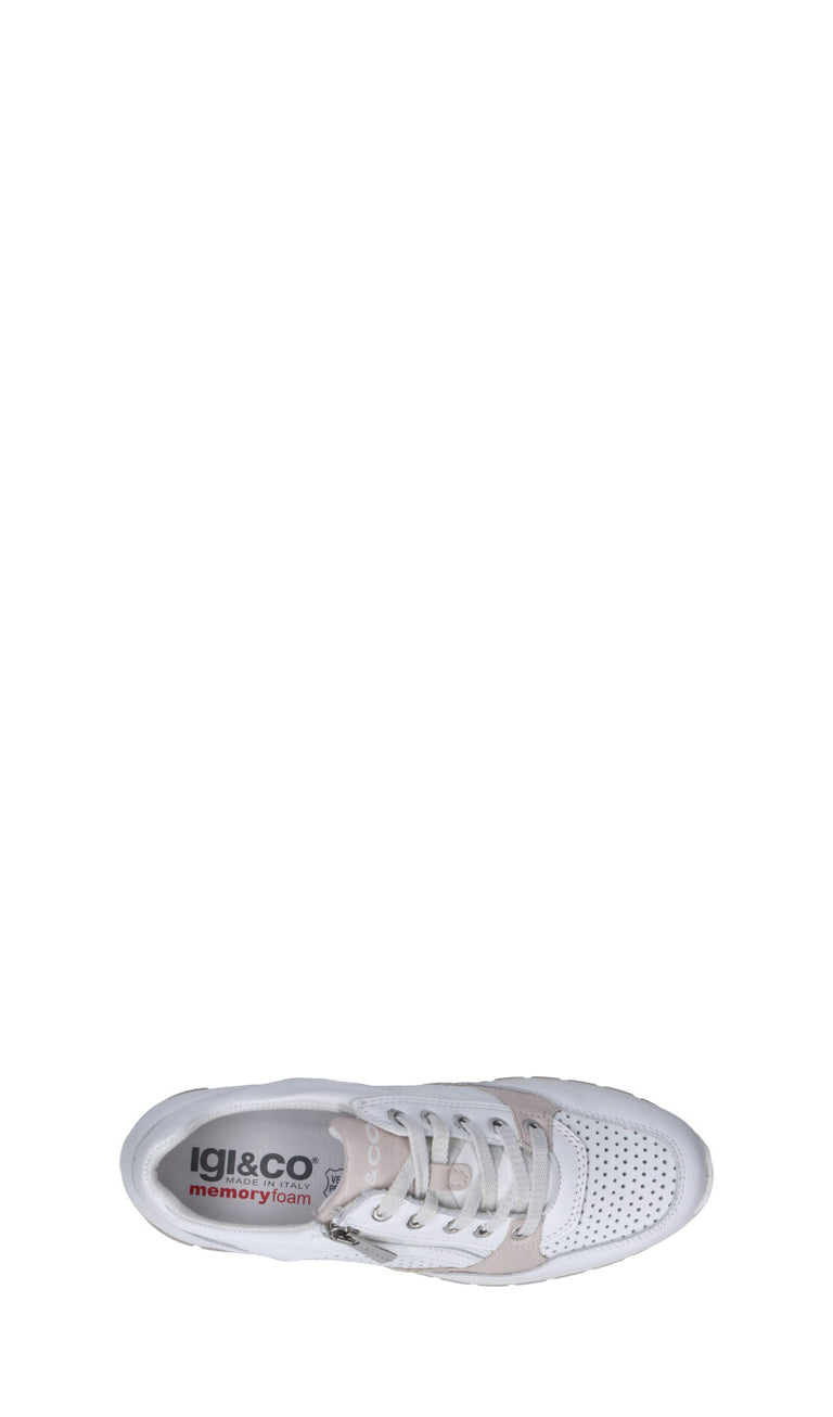 IGI&CO Sneaker donna bianca in pelle