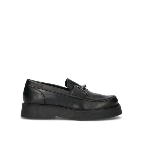 VARIOPINTO Mocassino donna nero in pelle