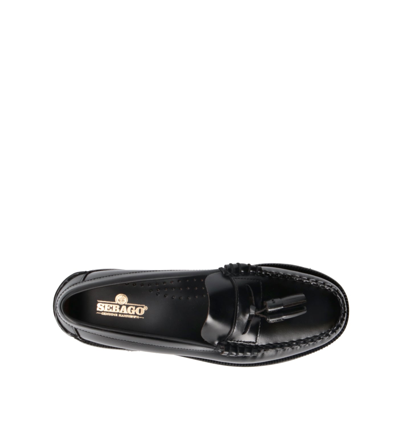 SEBAGO Mocassino donna nero in pelle