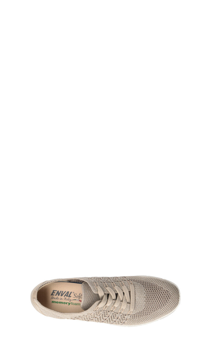 ENVAL Sneaker donna platino