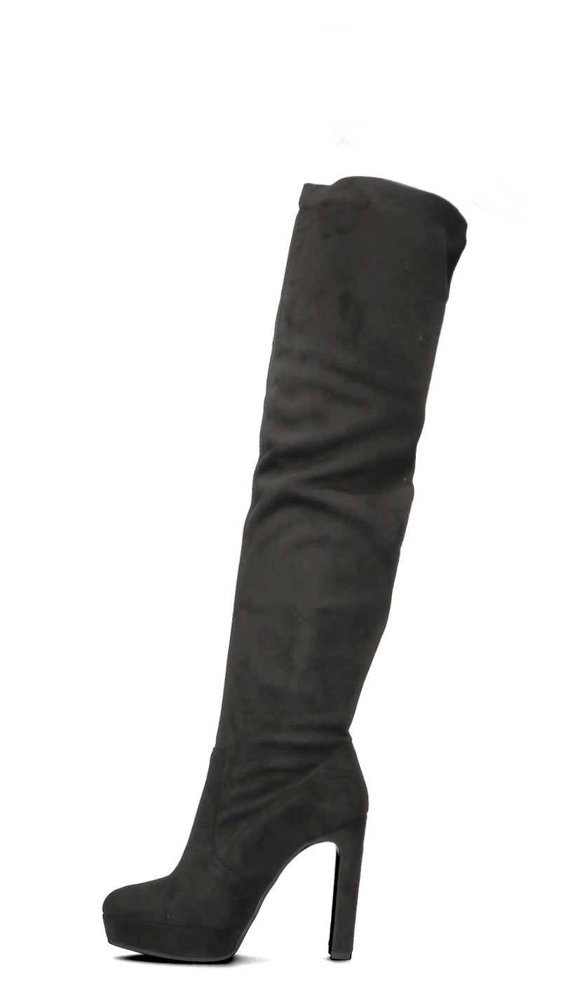 PERLAMARINA Stivale donna nero