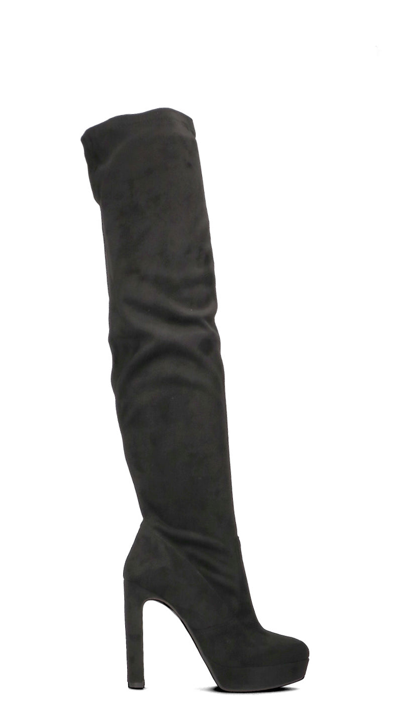PERLAMARINA Stivale donna nero