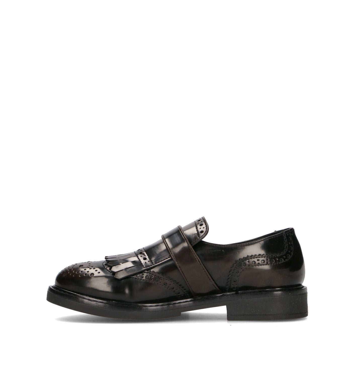 REBECCA VAN DIK Mocassino donna testa di moro