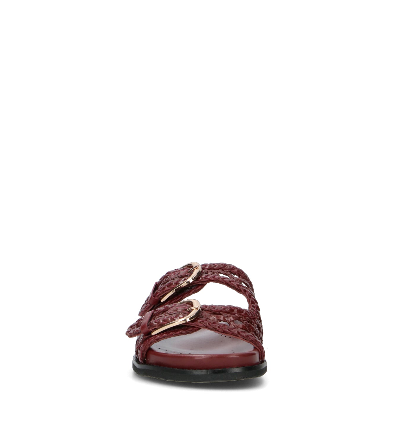 GIOSEPPO Ciabatta donna bordeaux in pelle